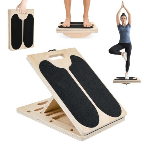 Ecofocet 3 in 1 tavola inclinata in legno balance board