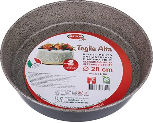 Graziano teglia tonda in alluminio