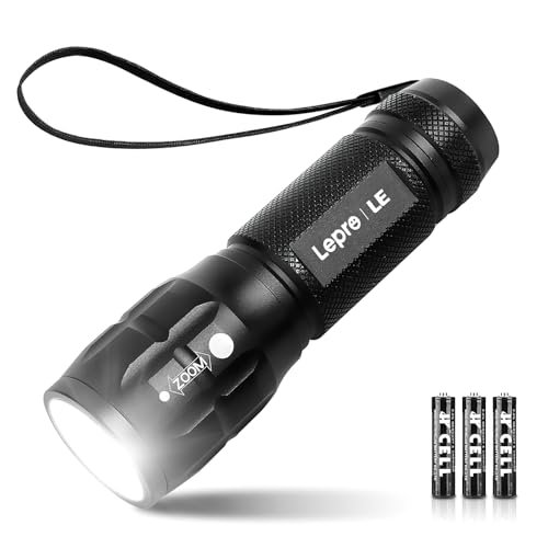 Lepro torcia LED potente professionale piccola a pile LE1