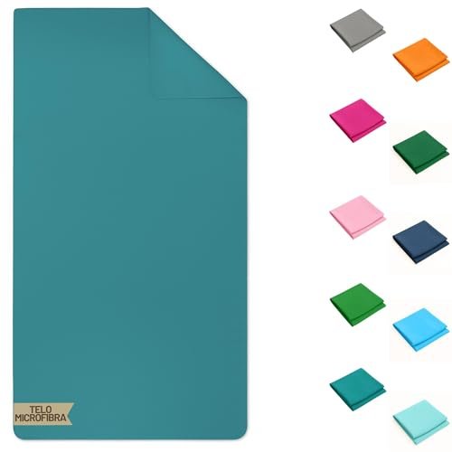 SoNiT telo mare verde acqua microfibra 90x160