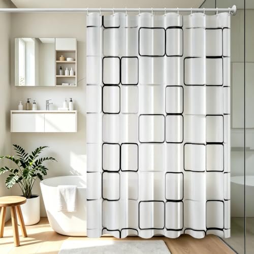 Vllcsla tenda doccia 200 220 240 cm antimuffa 180x220