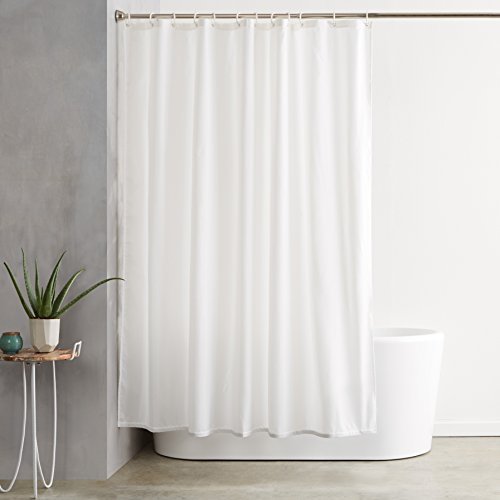 Amazon Basics tenda da doccia tessuto resistente acqua 180