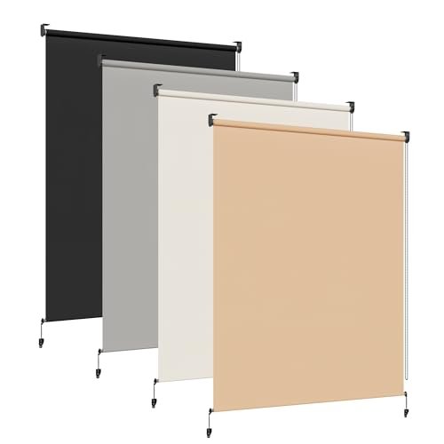 HOMEDEMO tenda da sole per esterno avvolgibile verticale