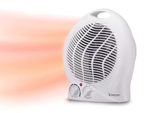 BEPER termoventilatore elettrico compatto 2 potenze