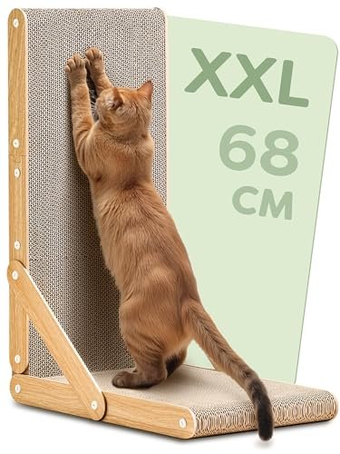 Knupis tiragraffi gatto grande 68 cm particolarmente stabile