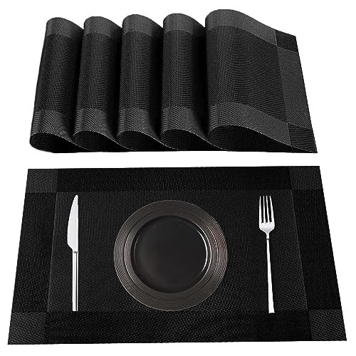 Lumaca tovagliette americane lavabili set di 6