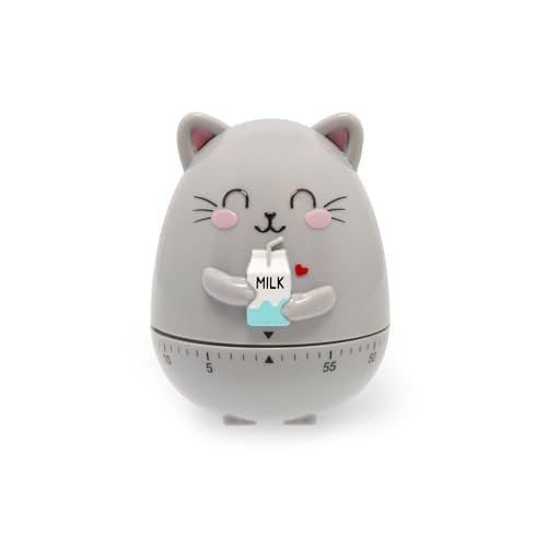 Legami timer da cucina tema Kitty regolabile 60 minuti