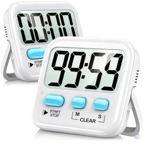 Antonki 2 pezzi timer cucina digitale timer bambini