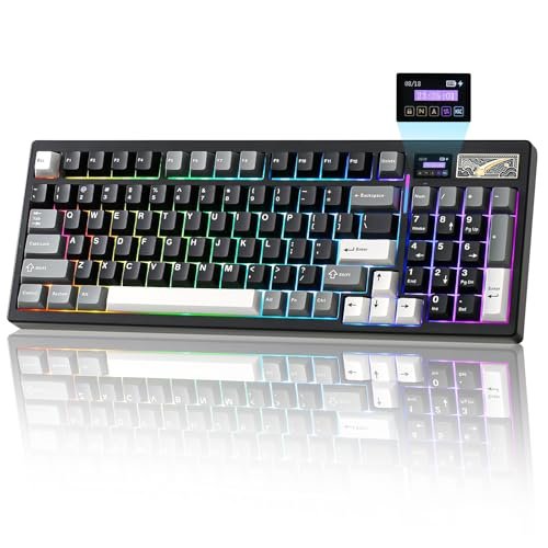 YUNZII IF99 tastiera meccanica wireless da gioco PBT