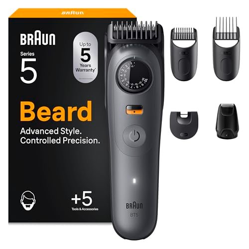 Braun Serie 5 regolabarba 5 strumenti styling kit completo