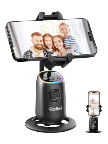 Rollei supporto smartphone con tracciamento automatico