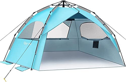 Glymnis tenda da spiaggia quick up automatica upf 50