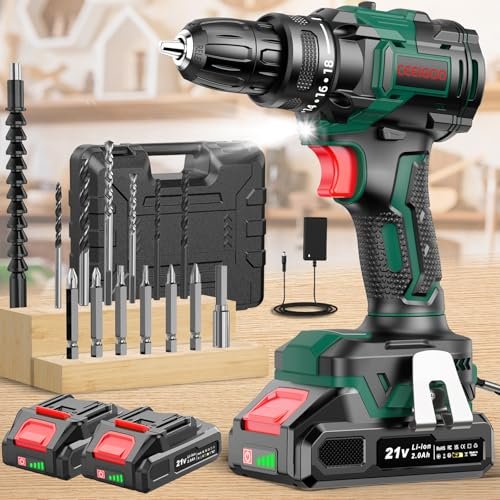 CEEIGOO trapano avvitatore batteria brushless 21V