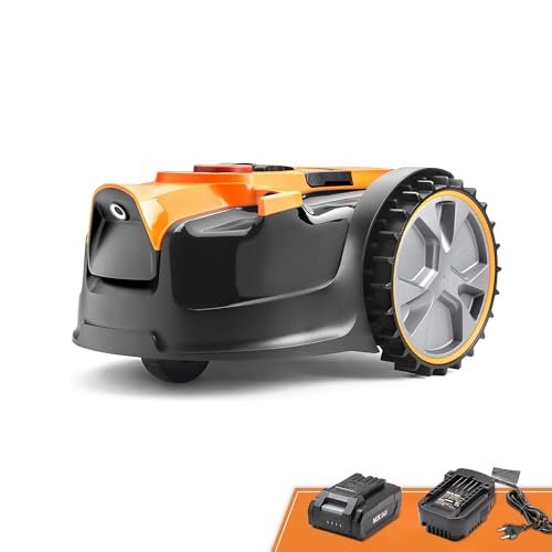 Lawnmaster OcuMow 16 robot tosaerba senza fili con batteria 2Ah per prati fino a 80 mq