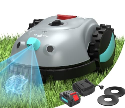 YARDCARE V100 robot tagliaerba senza filo perimetrale navigazione visiva 150 mq