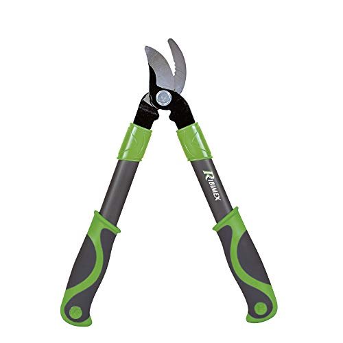 Ribimex PRCB42 troncarami da 42 cm con manici soft touch verde e grigio