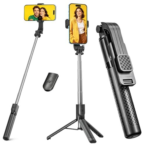 VAMAPOWO bastone selfie treppiede 125cm smartphone
