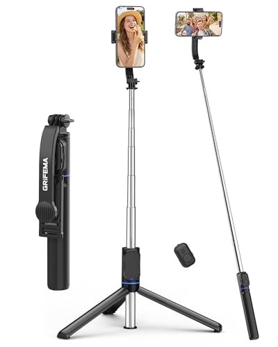 GRIFEMA bastone selfie treppiede estensibile 107cm