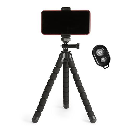 Amazon Basics treppiede portatile flessibile 25cm con telecomando