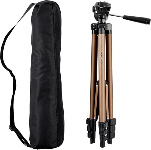 Amazon Basics treppiede fotocamera 127cm leggero con borsa