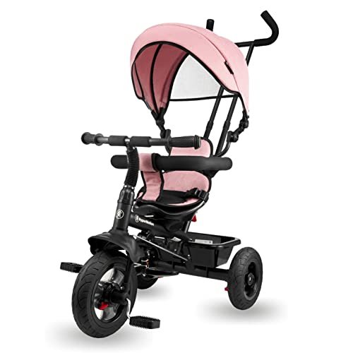 HyperMotion Tobi Frey triciclo 3 in 1 rosa