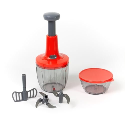 Meridiana CHEF ROTOR mixer tritatutto tritaverdure rosso