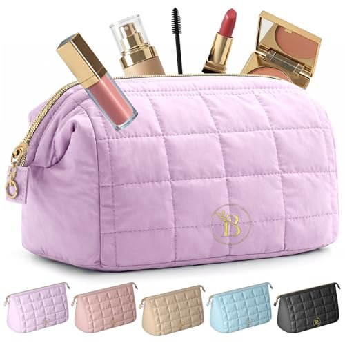 BLOOMORA make up bag porta trucchi con scomparti interni