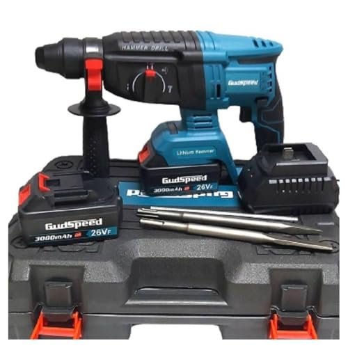 OISE ART STORE tassellatore a batteria 2 batterie martello perforatore