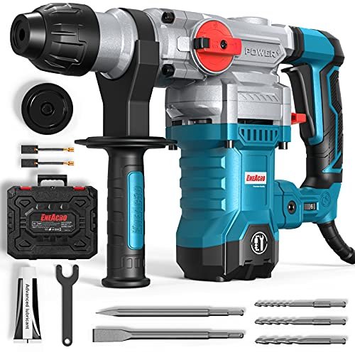ENEACRO martello perforatore 1500W martello demolitore 6J SDS Plus