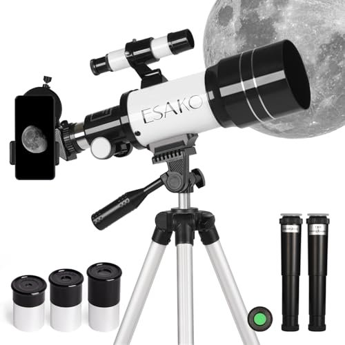 ESAKO telescopio astronomico rifrattore per bambini e principianti
