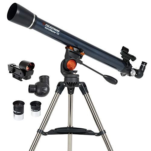 Celestron AstroMaster 70AZ telescopio rifrattore blu