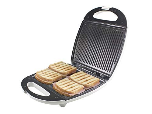 Beper Maxi Toast and Grill tostiera 4 fette grill con piastre maxi