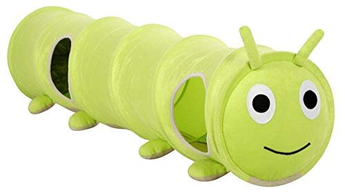 Kerbl Pet tunnel per gatti Raupe 30x170 cm verde