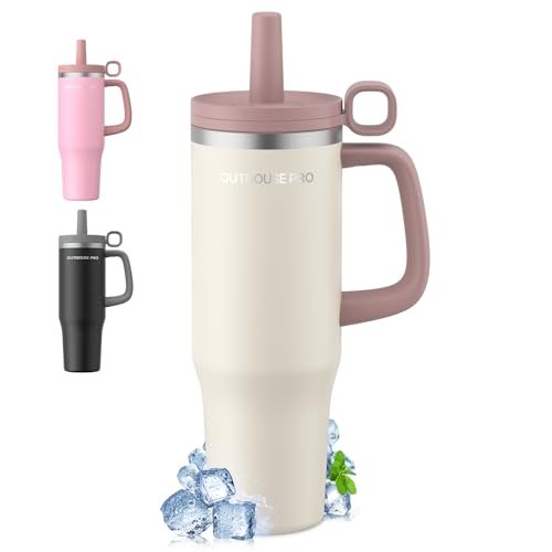 tazza termica 1200 ml con cannuccia, variante