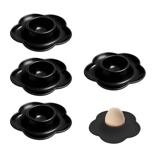 CFEWV 4 pezzi portauovo alla coque per colazione