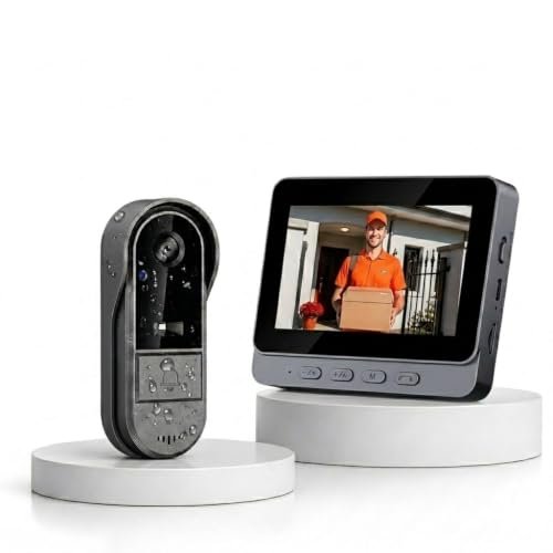 Winnes video campanello videocitofono senza fili esterno