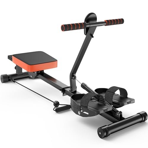 Dskeuzeew vogatore pieghevole per casa fitness allenamento cardio e forza display LCD