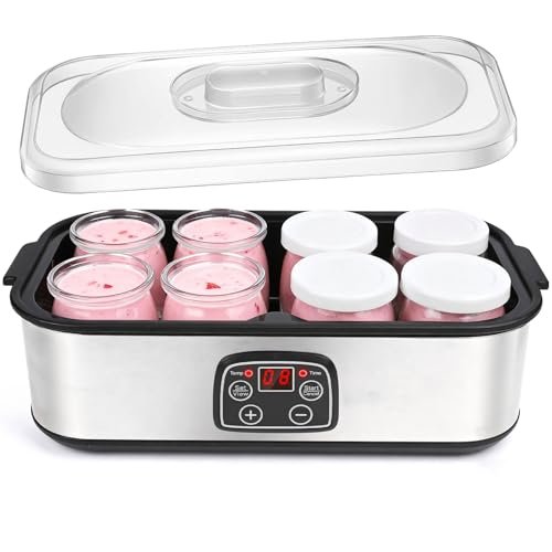 Dreamhigh yogurtiera elettrica per yogurt greco con forno