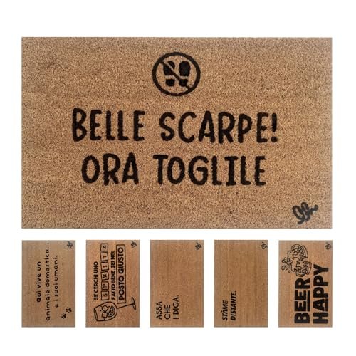 OLIVO shop cocco funny zerbino con scritte