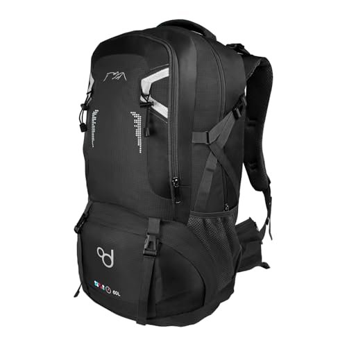 OcioDual zaino trekking 60 litri montagna leggero impermeabile