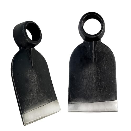 Crisalide zappa forgiata senza manico 350g zappa da orto e giardinaggio in acciaio
