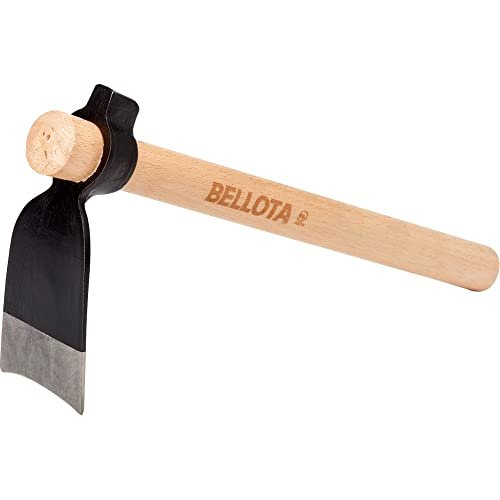 Bellota zappa piccola per piantumare aiuole e roccaglie con manico di legno