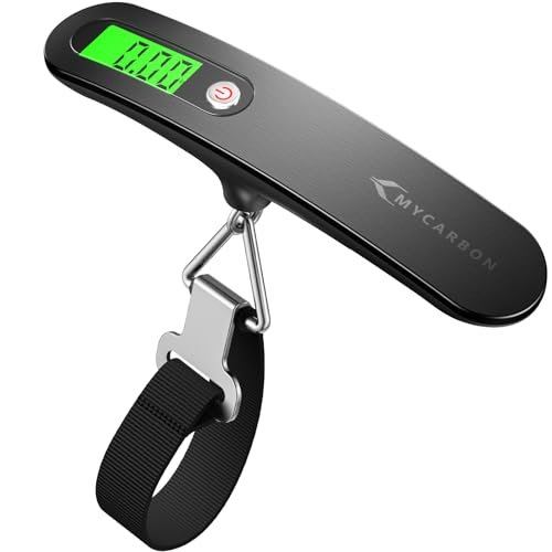 MYCARBON MYCARBON Bilancia per Valigie Elettronica 50KG Funzione Tara LCD Display