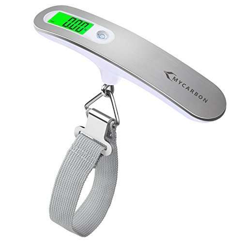 MYCARBON MYCARBON Bilancia per Valigie Digitale 50KG Funzione Tara LCD Display