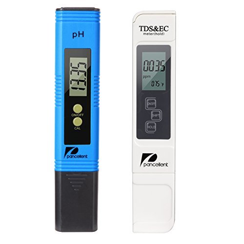 Misuratore PH TDS EC e Temperatura 4 in 1, qualità dell'Acqua (ATC) per Acqua Potabile/Piscina/Acquario/Piscin