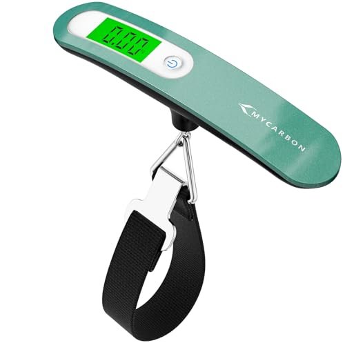 MYCARBON MYCARBON Bilancia per Valigie Elettronica 50KG Funzione Tara LCD Display