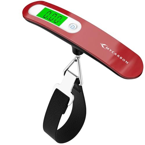 MYCARBON MYCARBON Bilancia per Valigie Elettronica 50KG Funzione Tara LCD Display