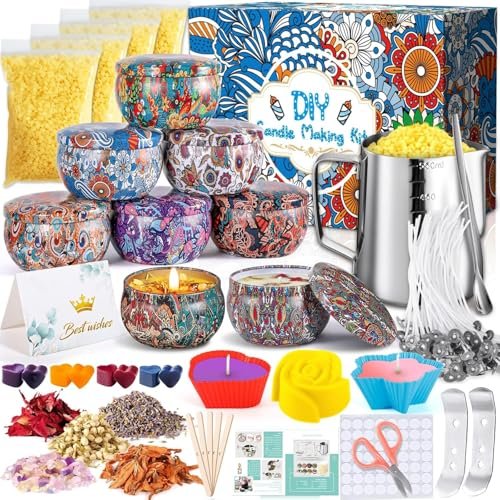NCKIHRKK kit per candele fai da te