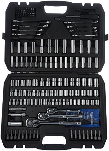 Amazon Basics Amazon Basics Set di chiavi a bussola (201 pezzi): set di chiavi a bussola