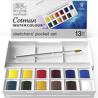 Winsor e Newton Sketchers confezione tascabile da 13 pezzi
